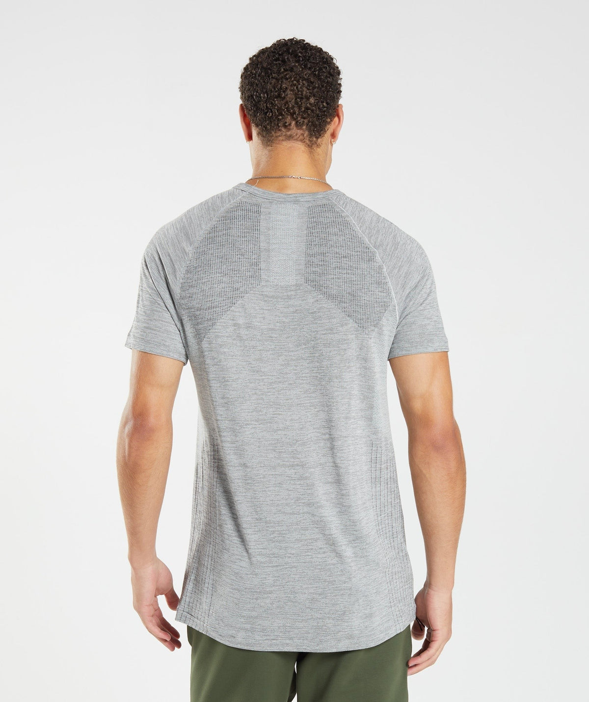 Gymshark Retake Seamless Tee - Grey