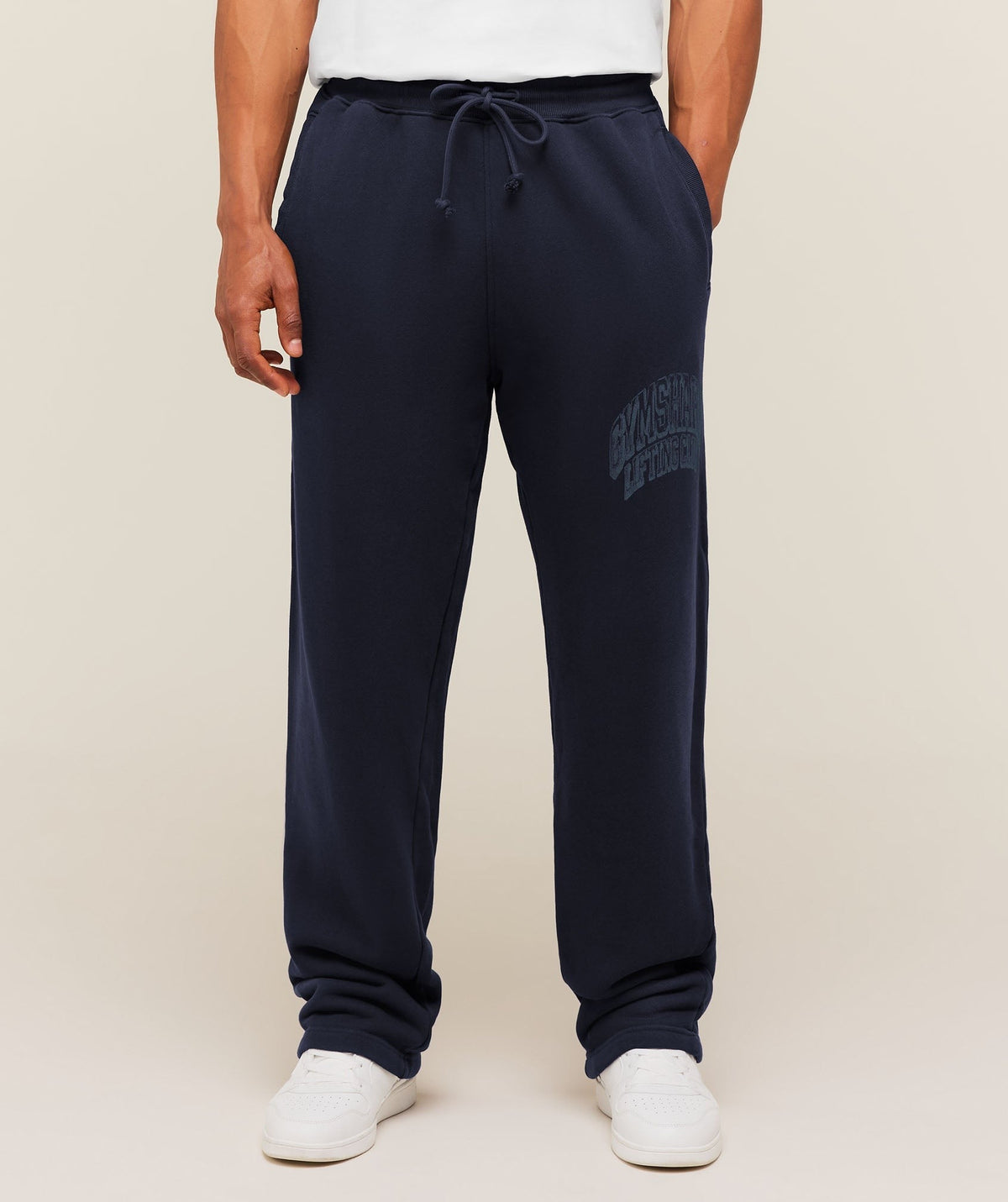 Gymshark GSLC Straight Leg Pants - Heavy Blue/Wash