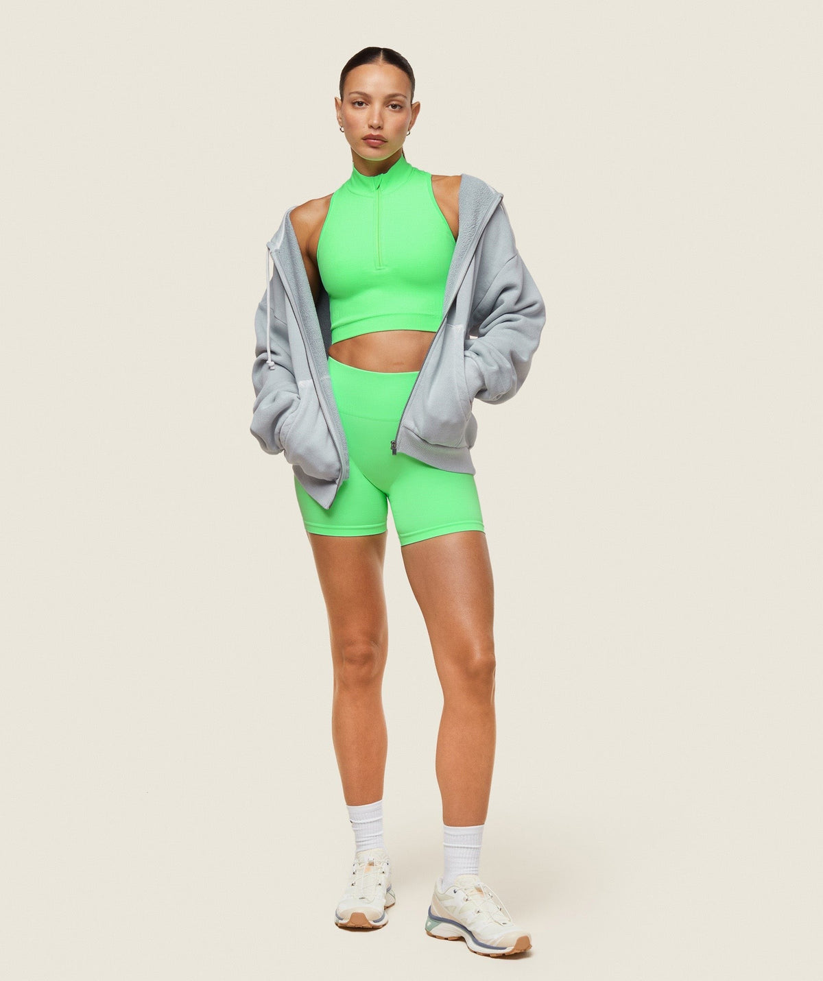 Gymshark Everywhere Seamless Cycling Shorts - Radiant Green