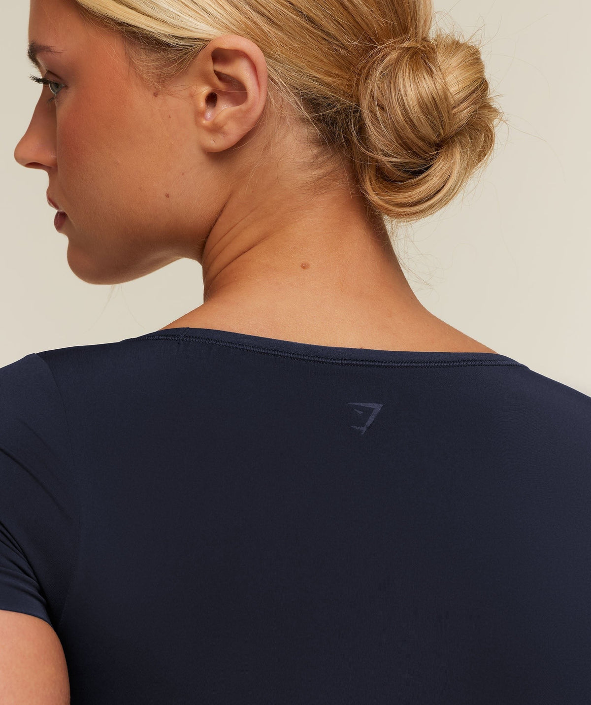Gymshark FeatherFormTM Scoop Neck Tee - Heavy Blue