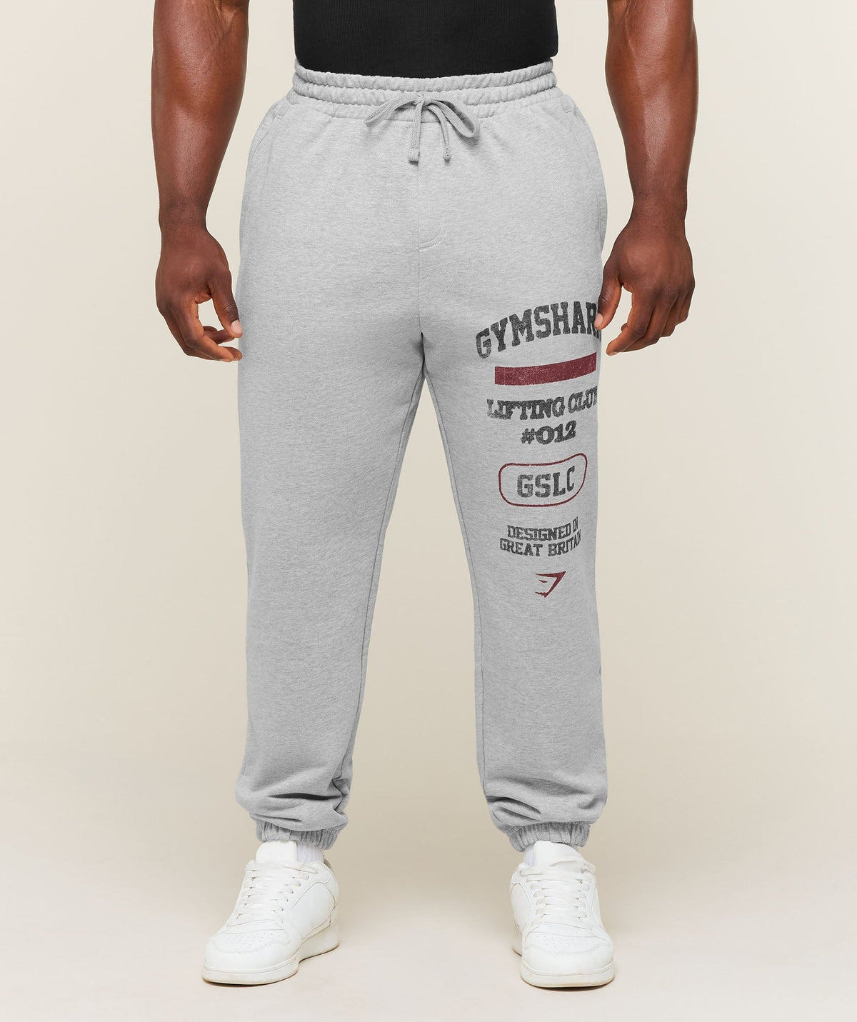 Gymshark Global Lifting Pants - Light Grey Core Marl
