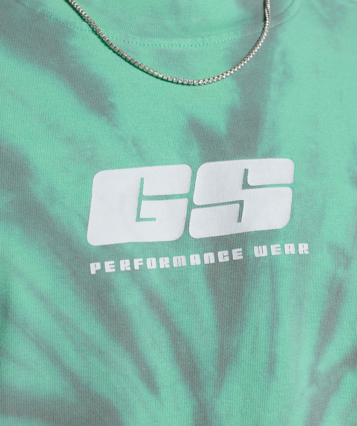 Gymshark Rest Day Tee - Oxidized Green/Silhouette Grey/Spiral Optic Wash