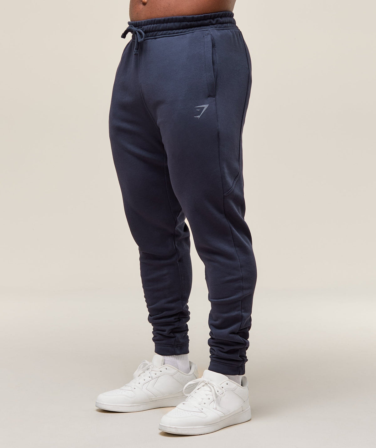 Gymshark Power Wordmark Joggers - Heavy Blue