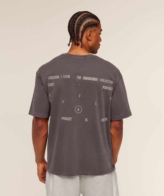 Gymshark x CBUM Tee - Greyed Purple