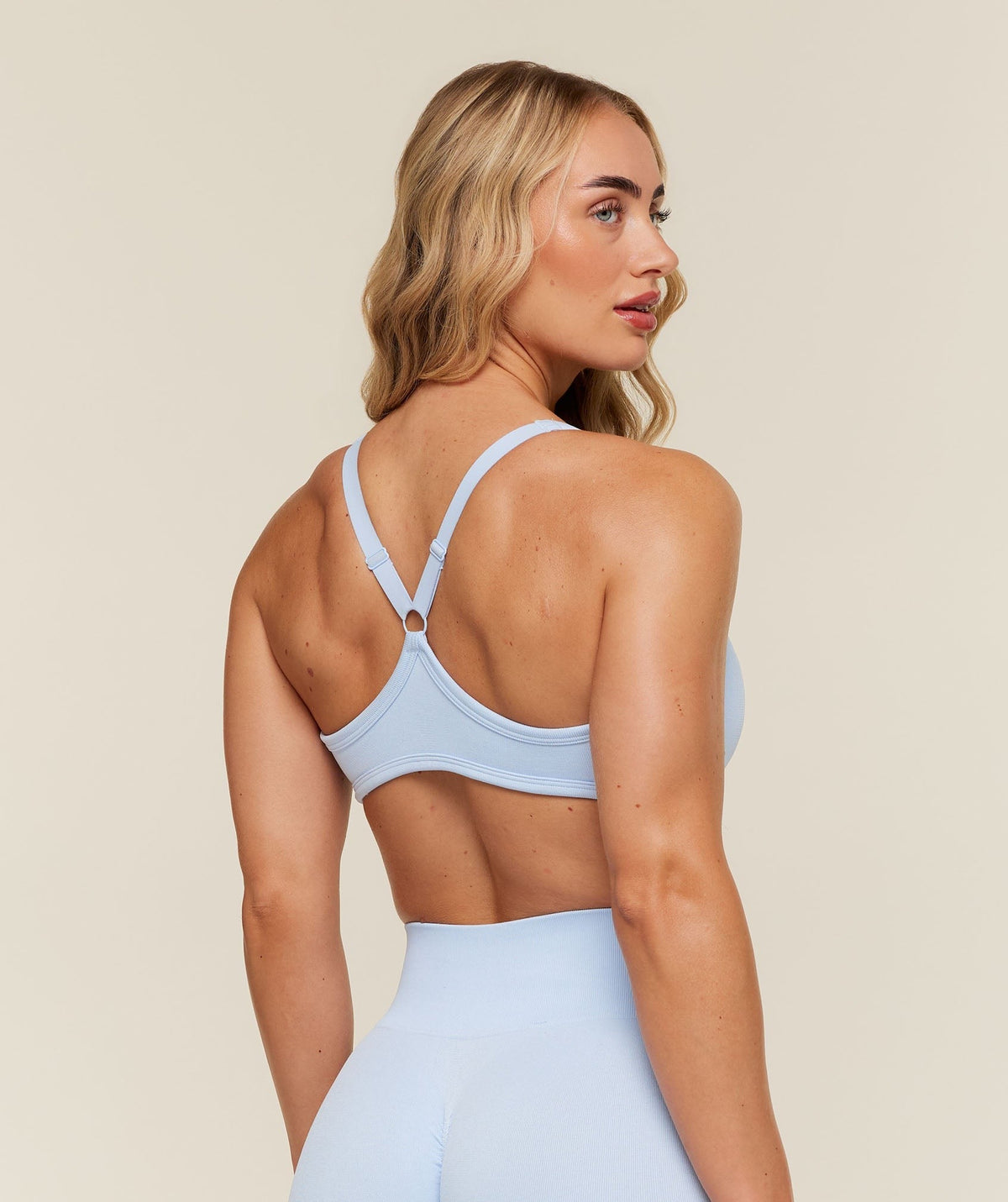 Gymshark Adapt Solid Sports Bra - Tranquil Blue