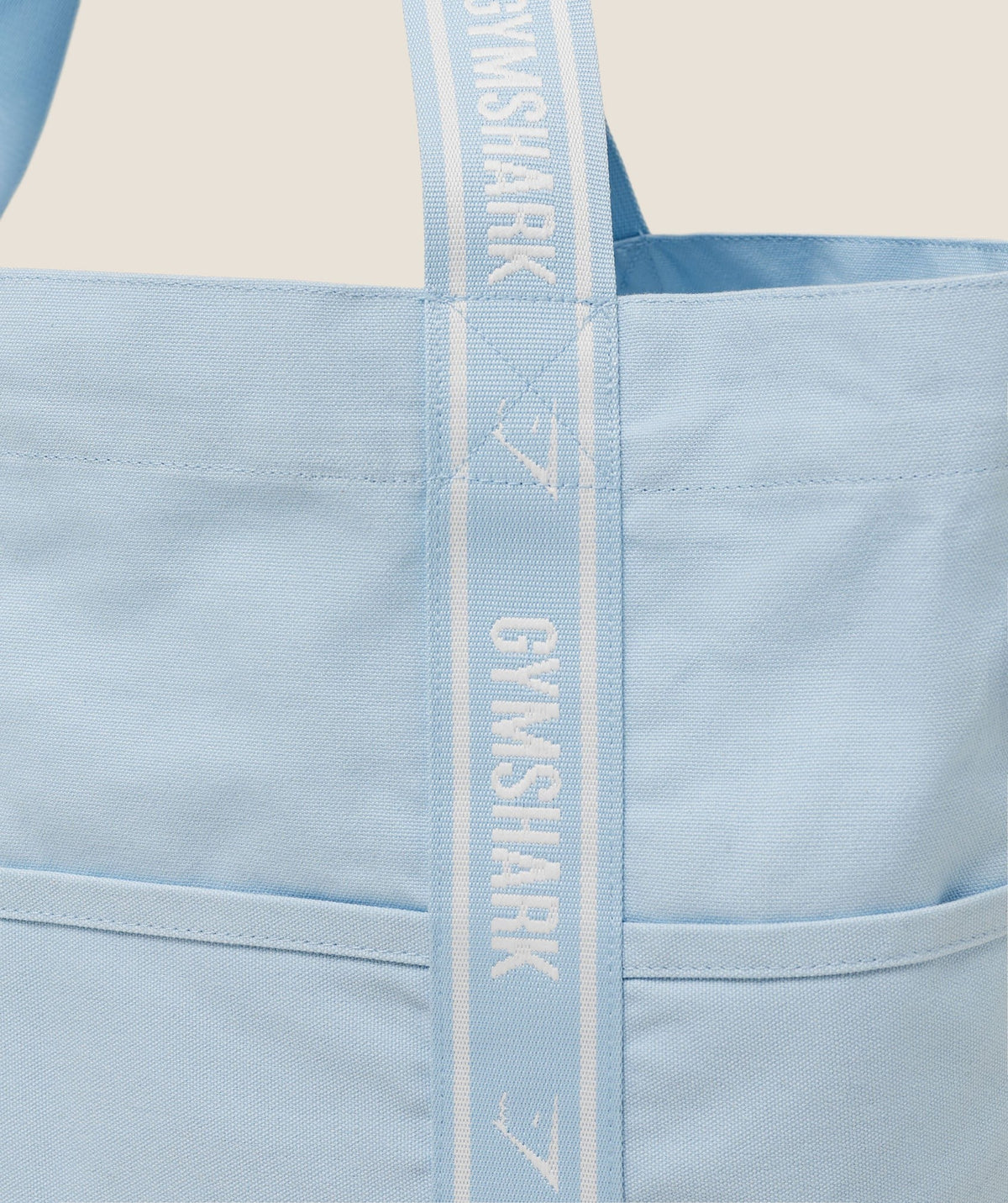 Gymshark Logo Tote - Chilled Blue