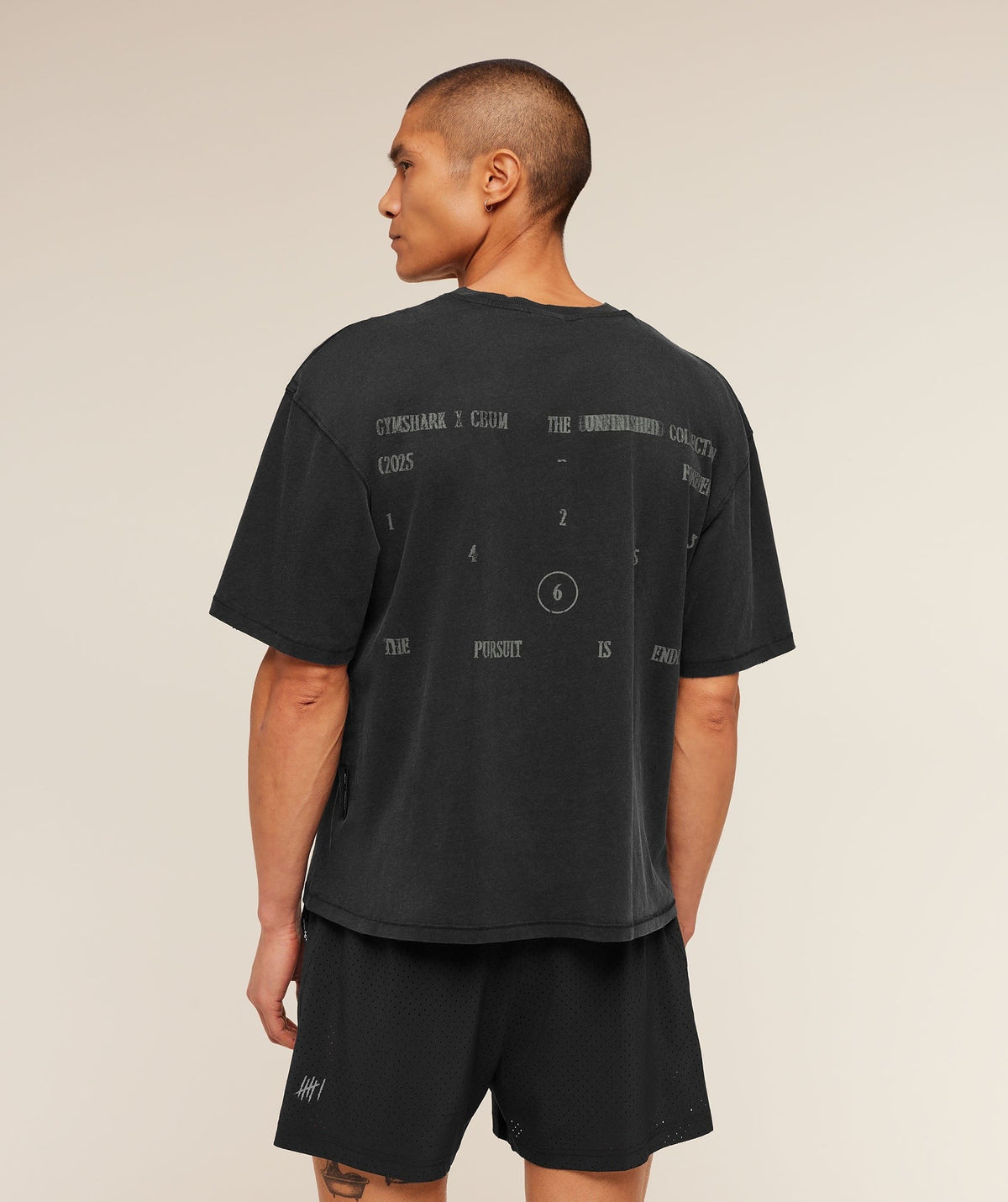 Gymshark x CBUM Tee - Black