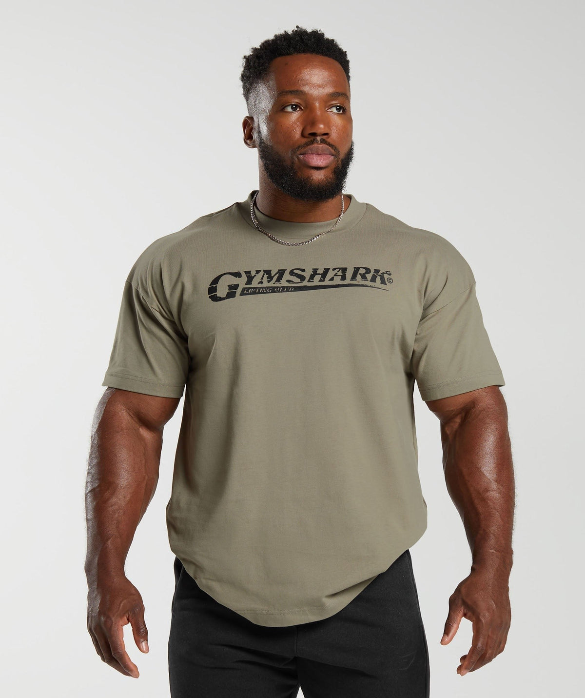 Gymshark Pump Cover Tee - Linen Brown