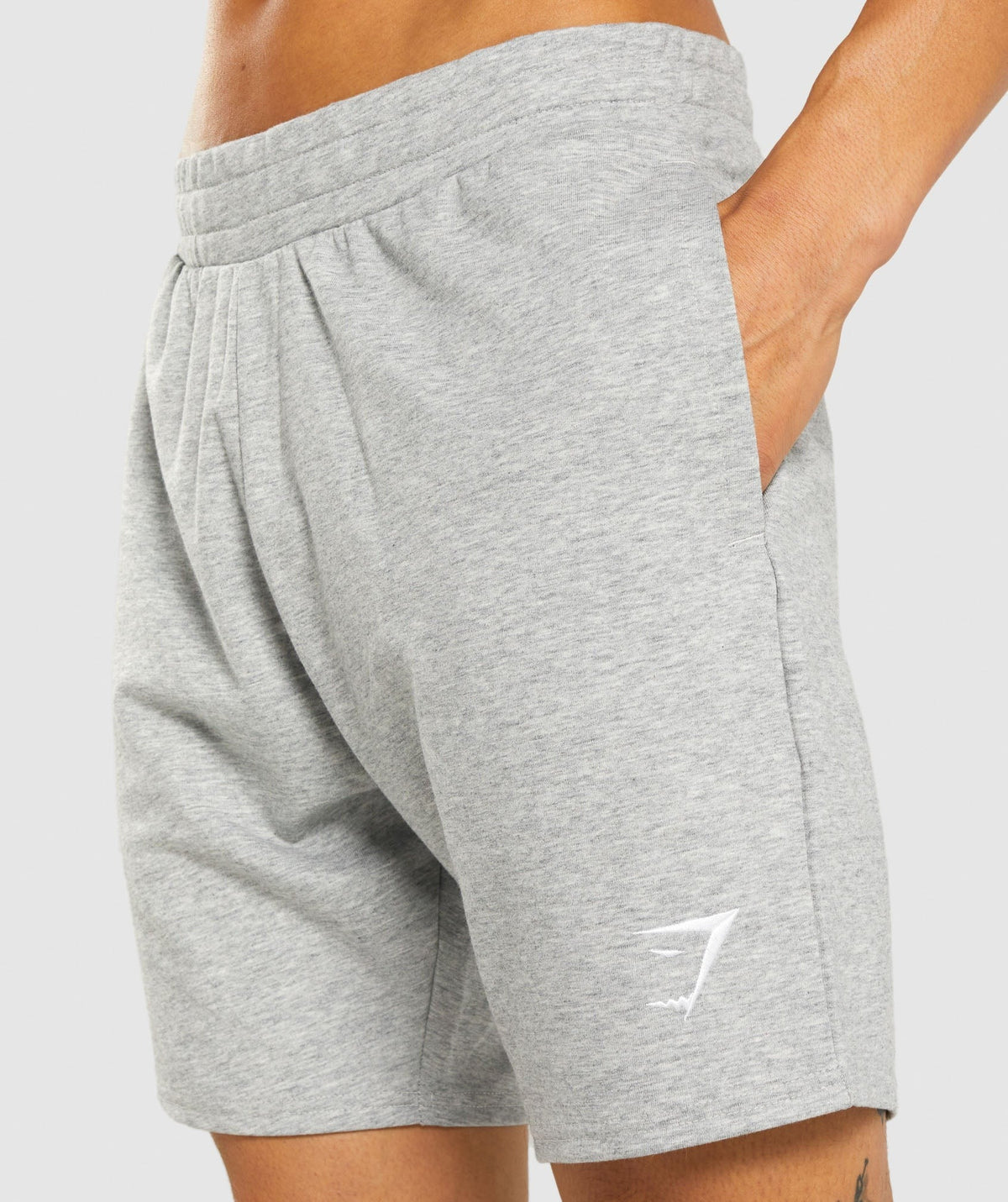 Gymshark Critical 7" Short - Light Grey Core Marl