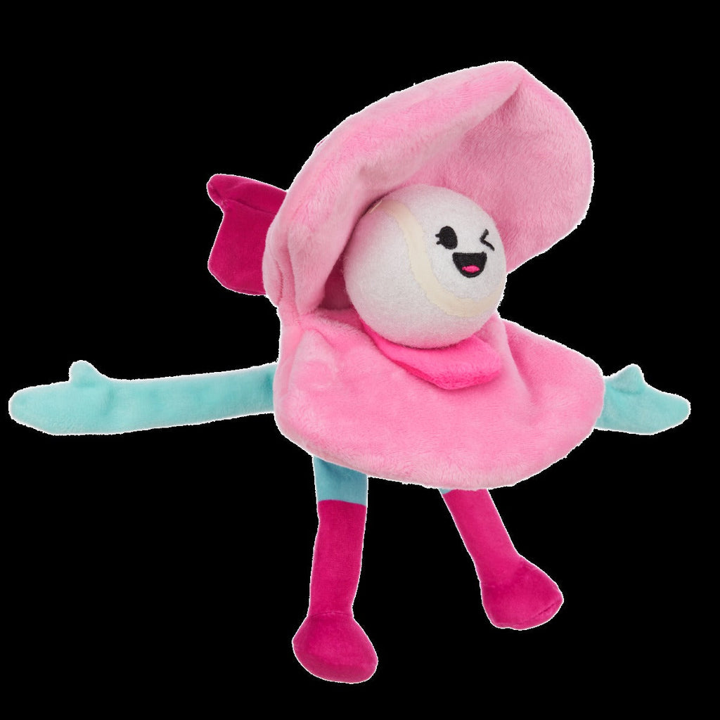 Clamantha Plush Multi-Part + Fetch Dog Toy