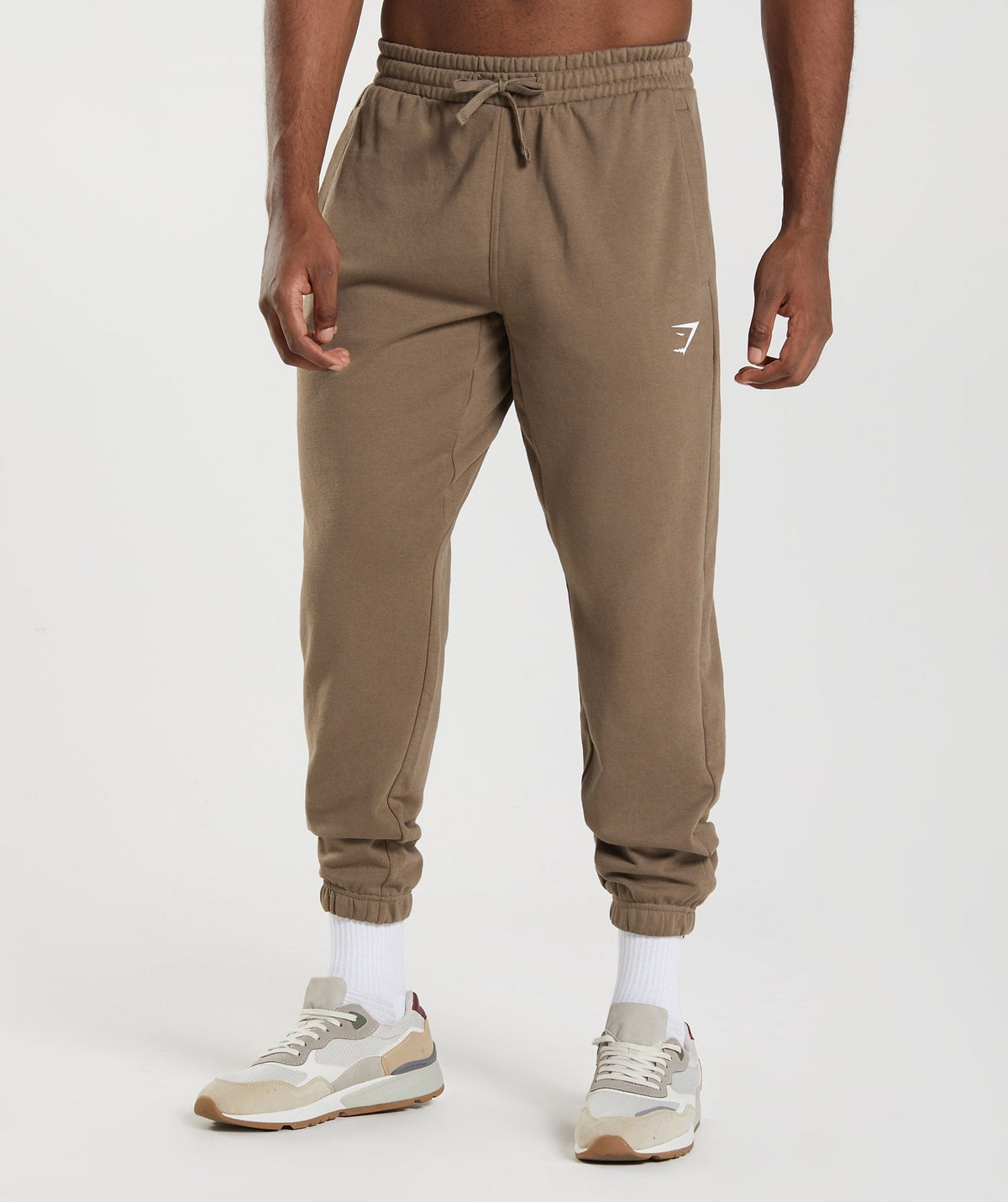 Gymshark Essential Oversized Joggers - Brown