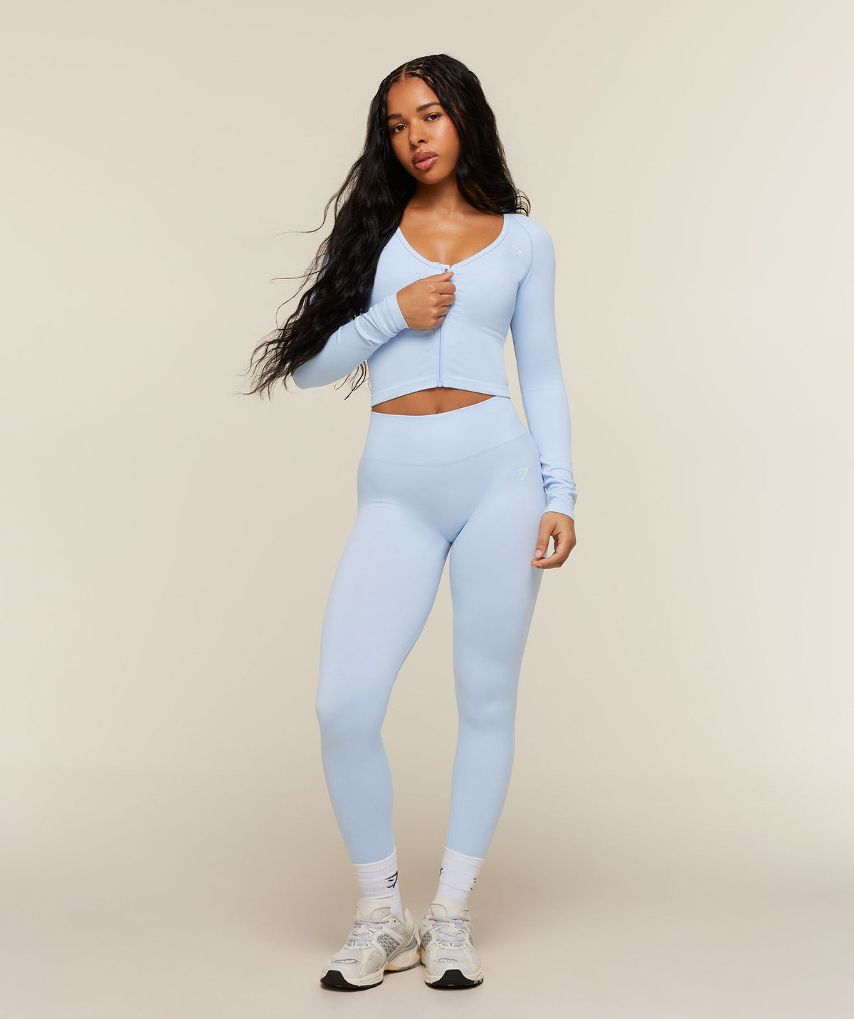 Gymshark Adapt Solid Jacket - Tranquil Blue