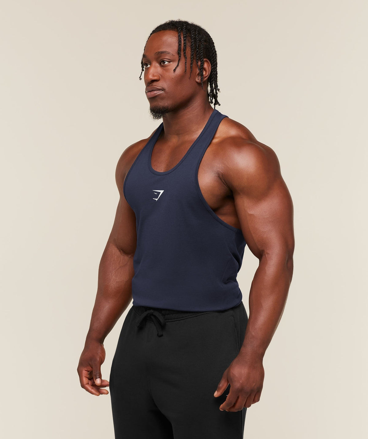Gymshark Critical Stringer - Heavy Blue