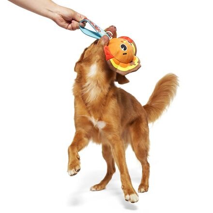 Turkey Tug Parade Durable Super Chewer Tug Dog Toy