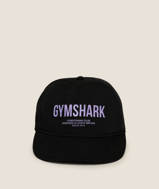 Gymshark Conditioning Club Cap - Black/Pace Purple