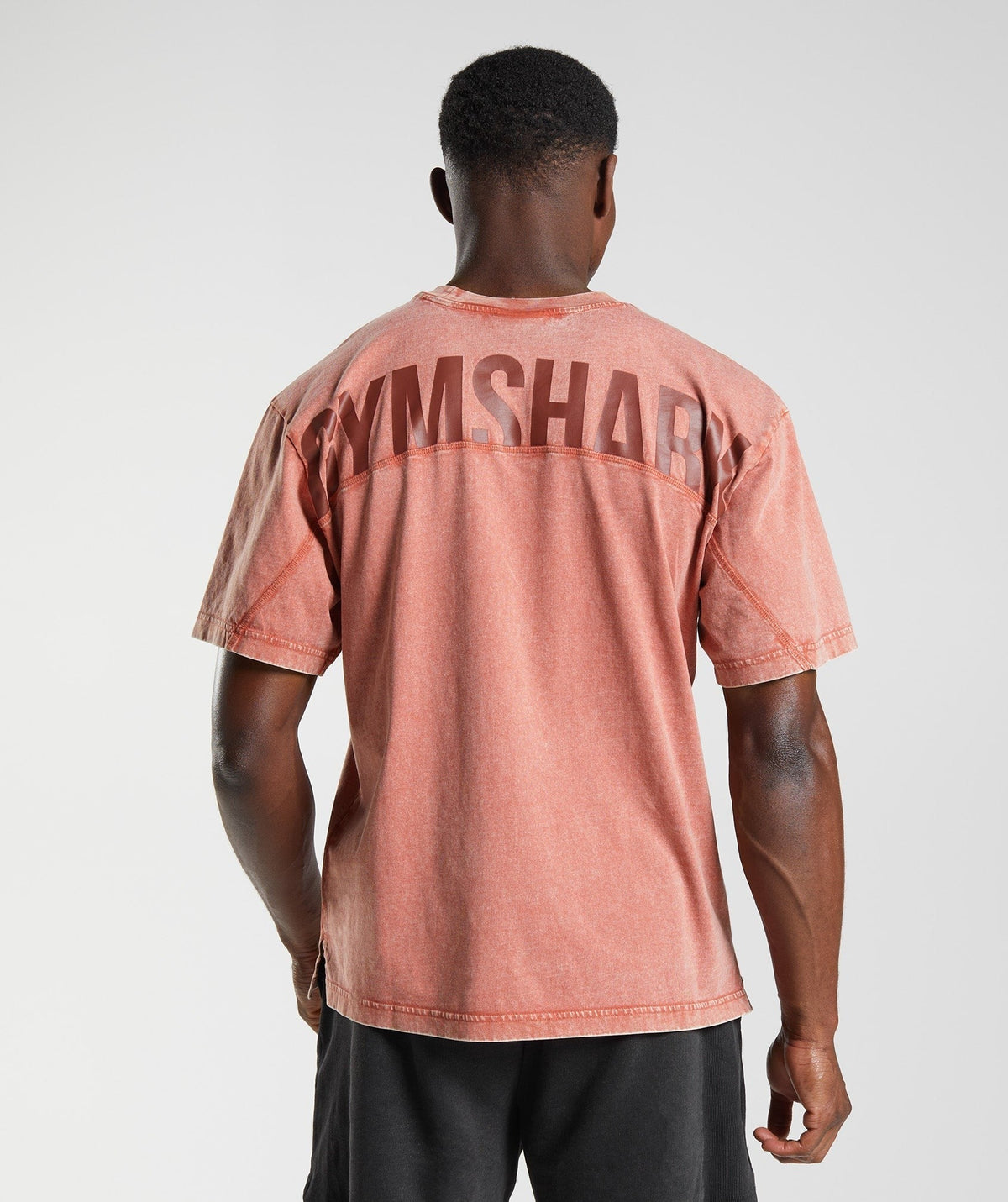 Gymshark Power Washed Tee - Brown