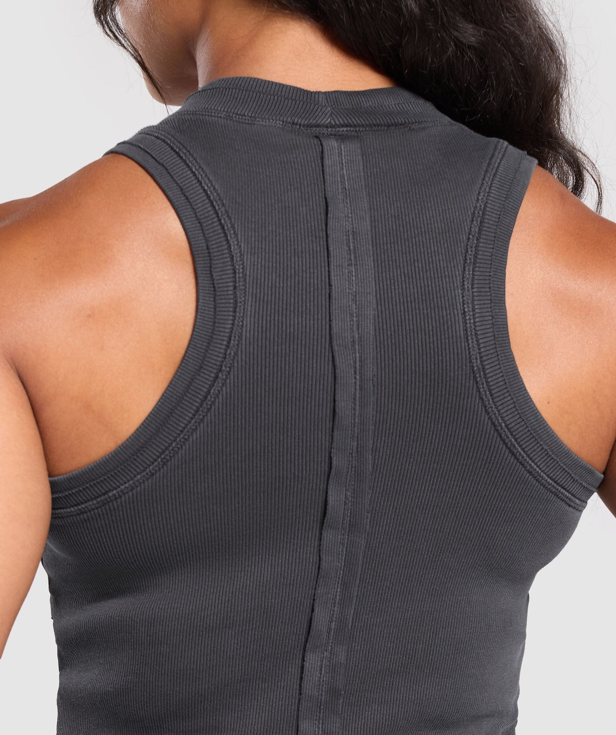 Gymshark Premium Legacy Tank - Black/Pigment Dye