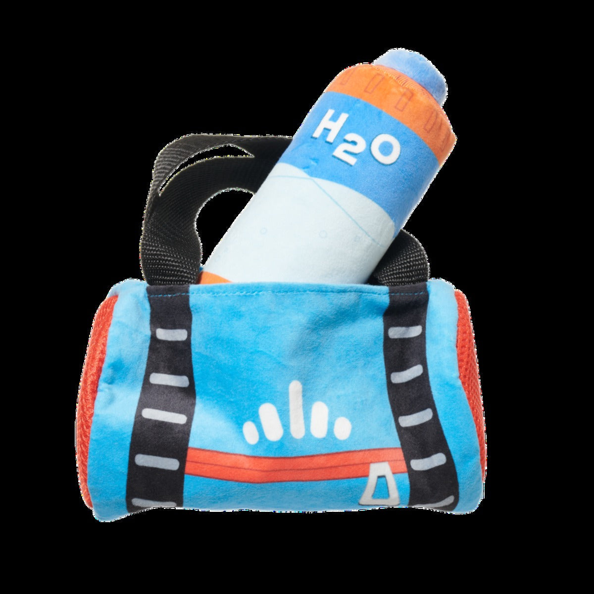 Ruff & Stuffed Duffel Plush Tug + Multi-Part + Enrichment Dog Toy