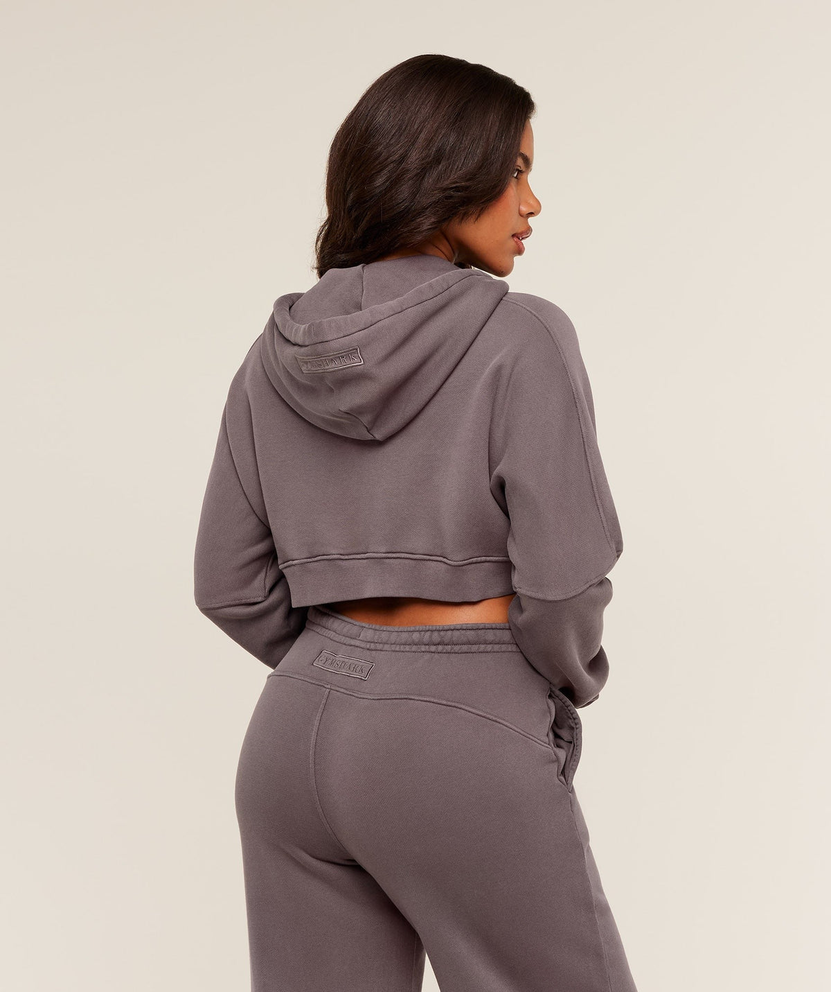 Gymshark Pump Zip Through Hoodie - Cool Brown/Wash