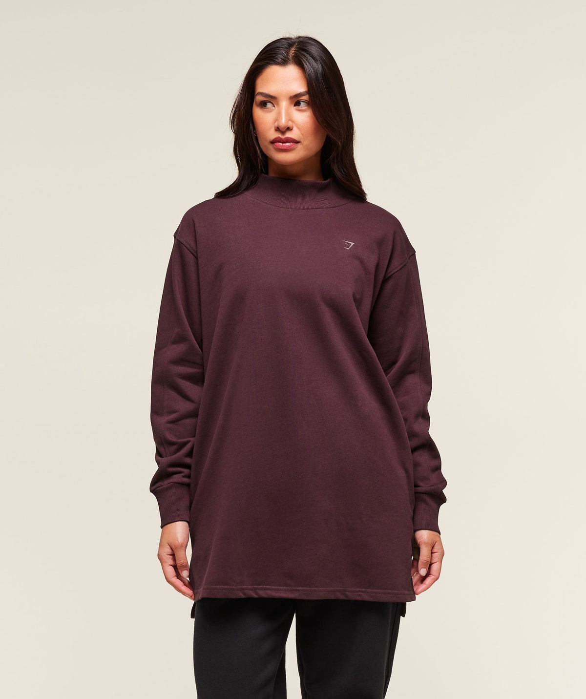 Gymshark Covered Pullover - Cherry Purple
