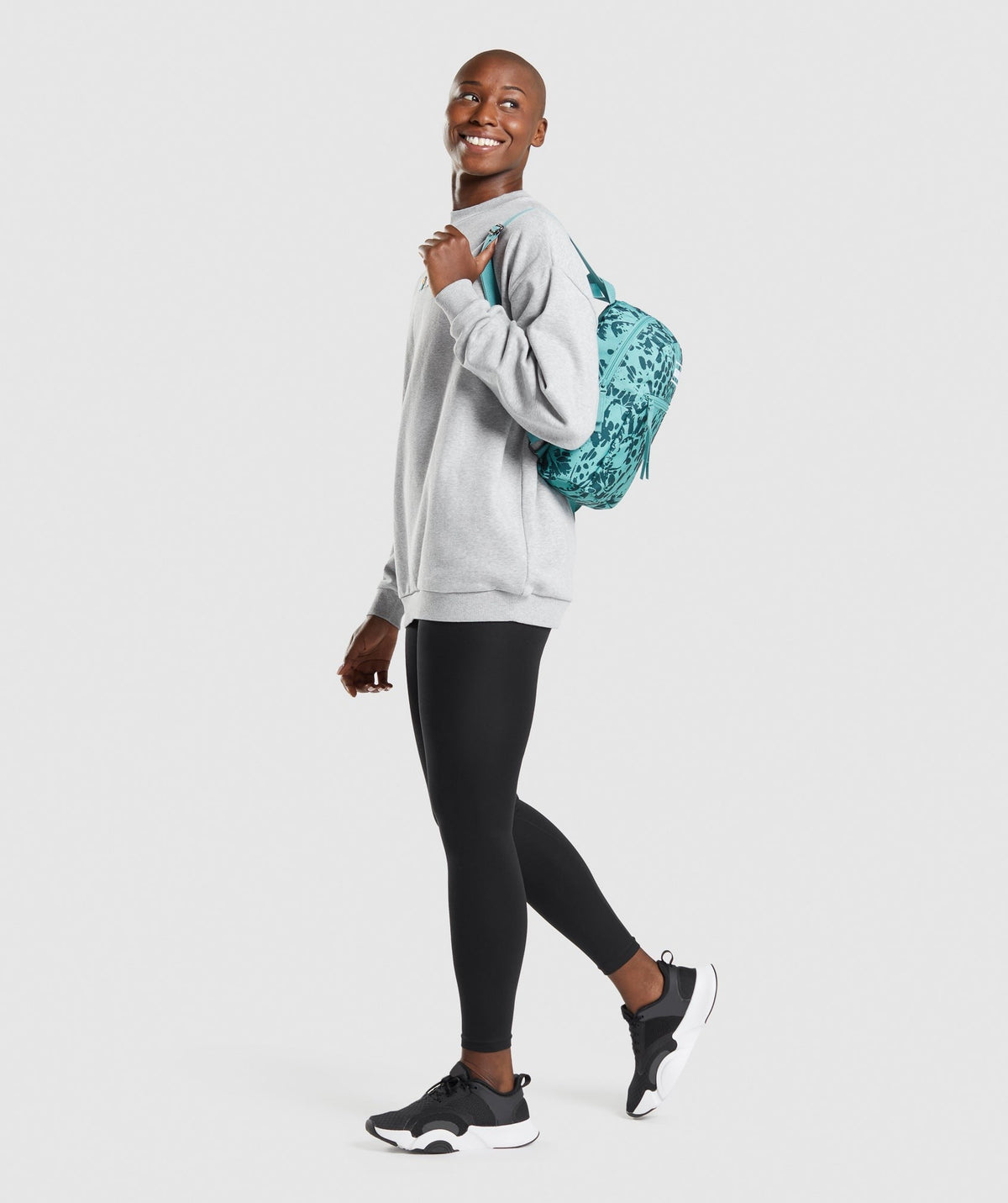 Gymshark Adapt Animal Graphic Mini Lifestyle BackPack - Fauna Teal