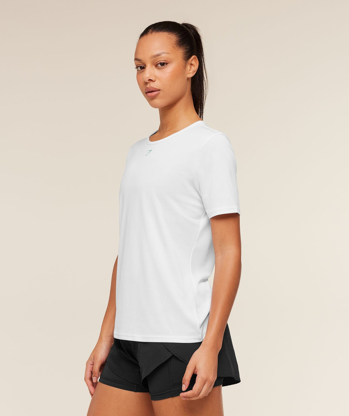 Gymshark Graphic Short Sleeve Tee - White