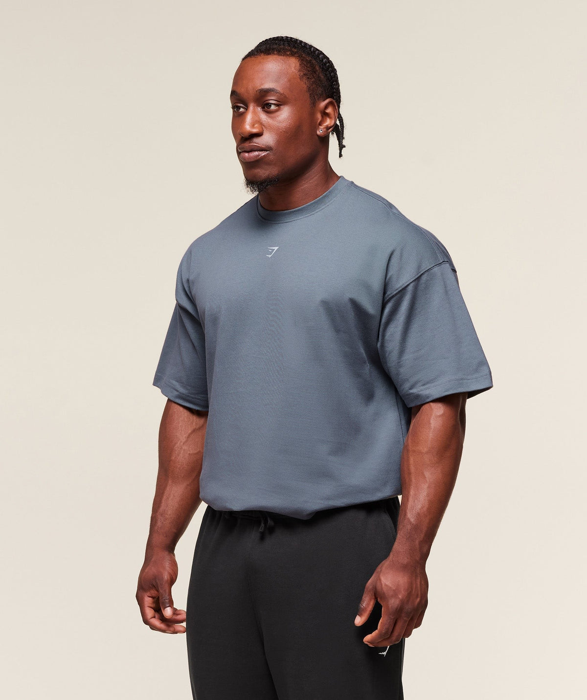 Gymshark Forged By Iron Tee - Iron Blue