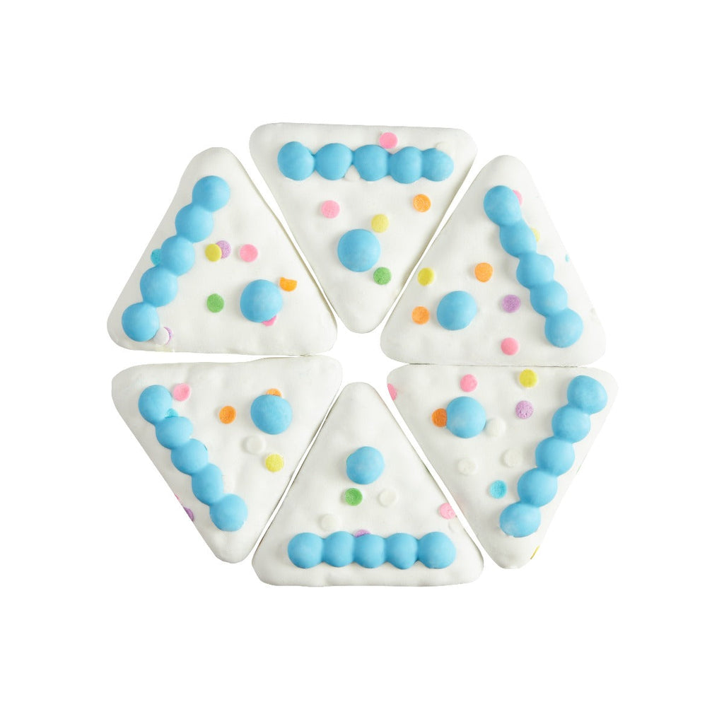 Barkday Cake Vegetarian Hard & Crunchy 6-Piece Dog Cookie