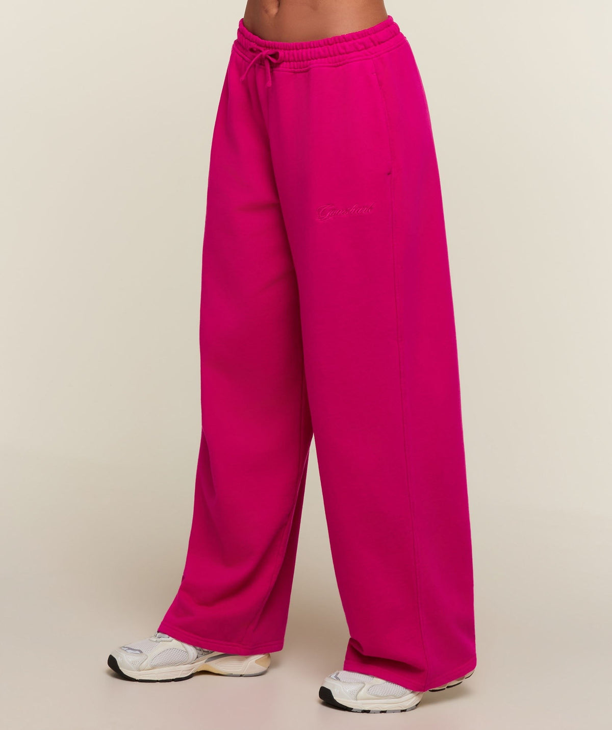 Gymshark Appliqué Pants - Performance Pink/Wash