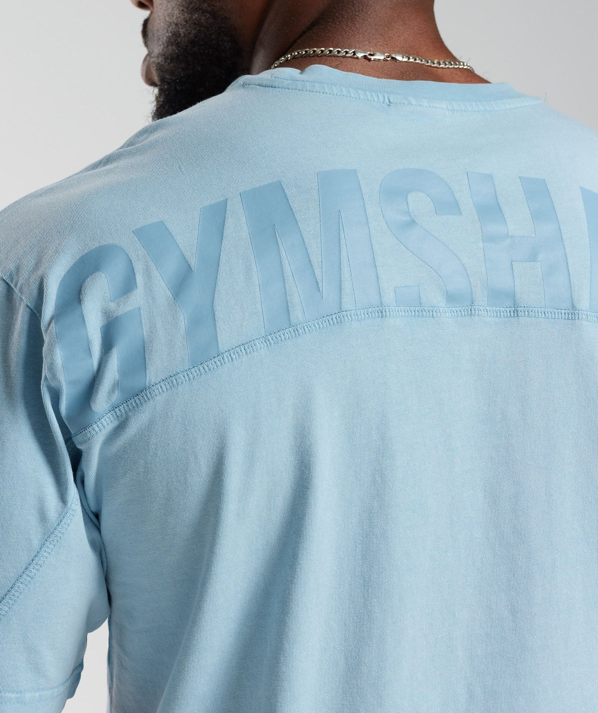 Gymshark Power Washed Tee - Ozone Blue