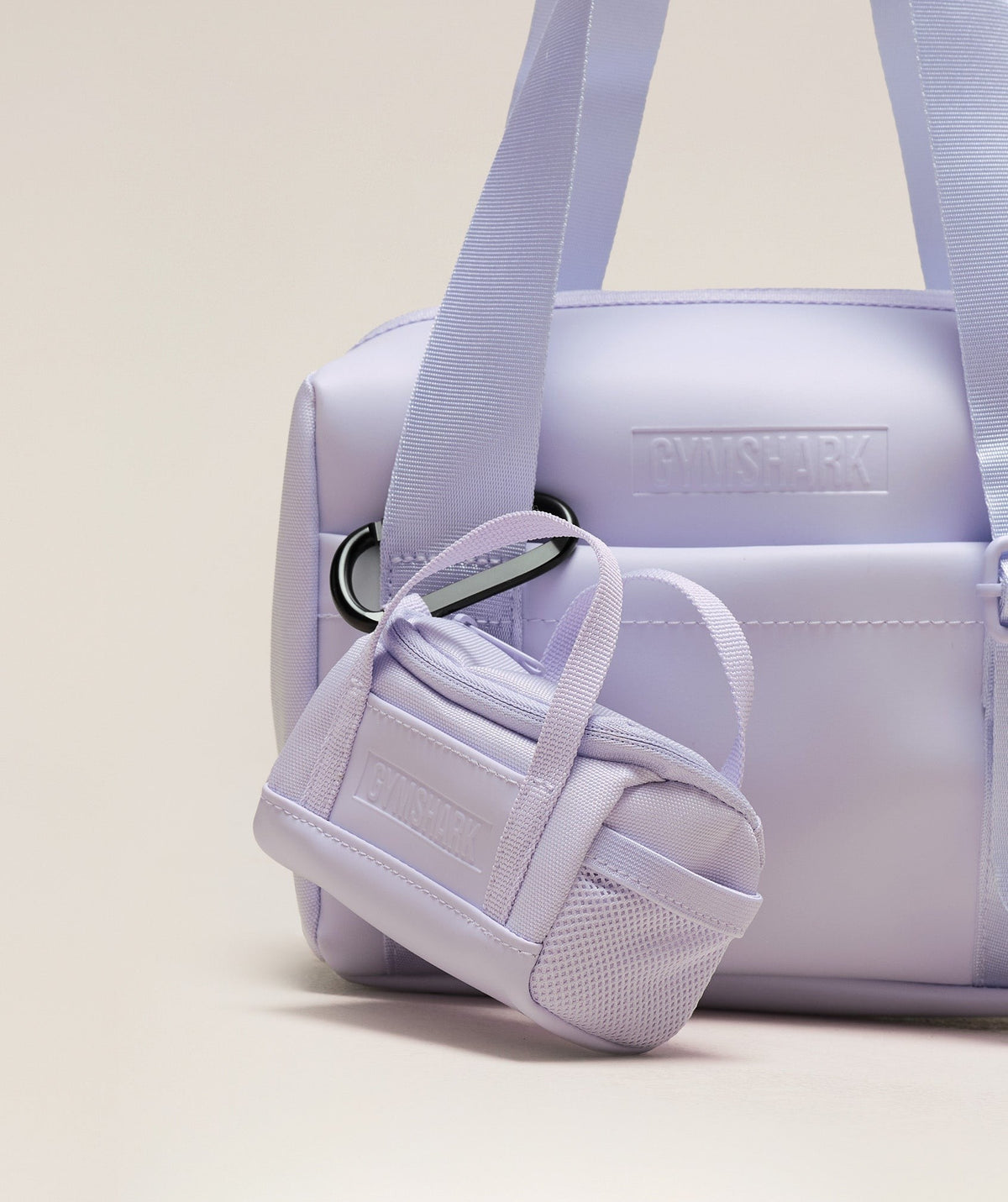 Gymshark Mini Everyday Holdall Keychain - Fresh Lilac