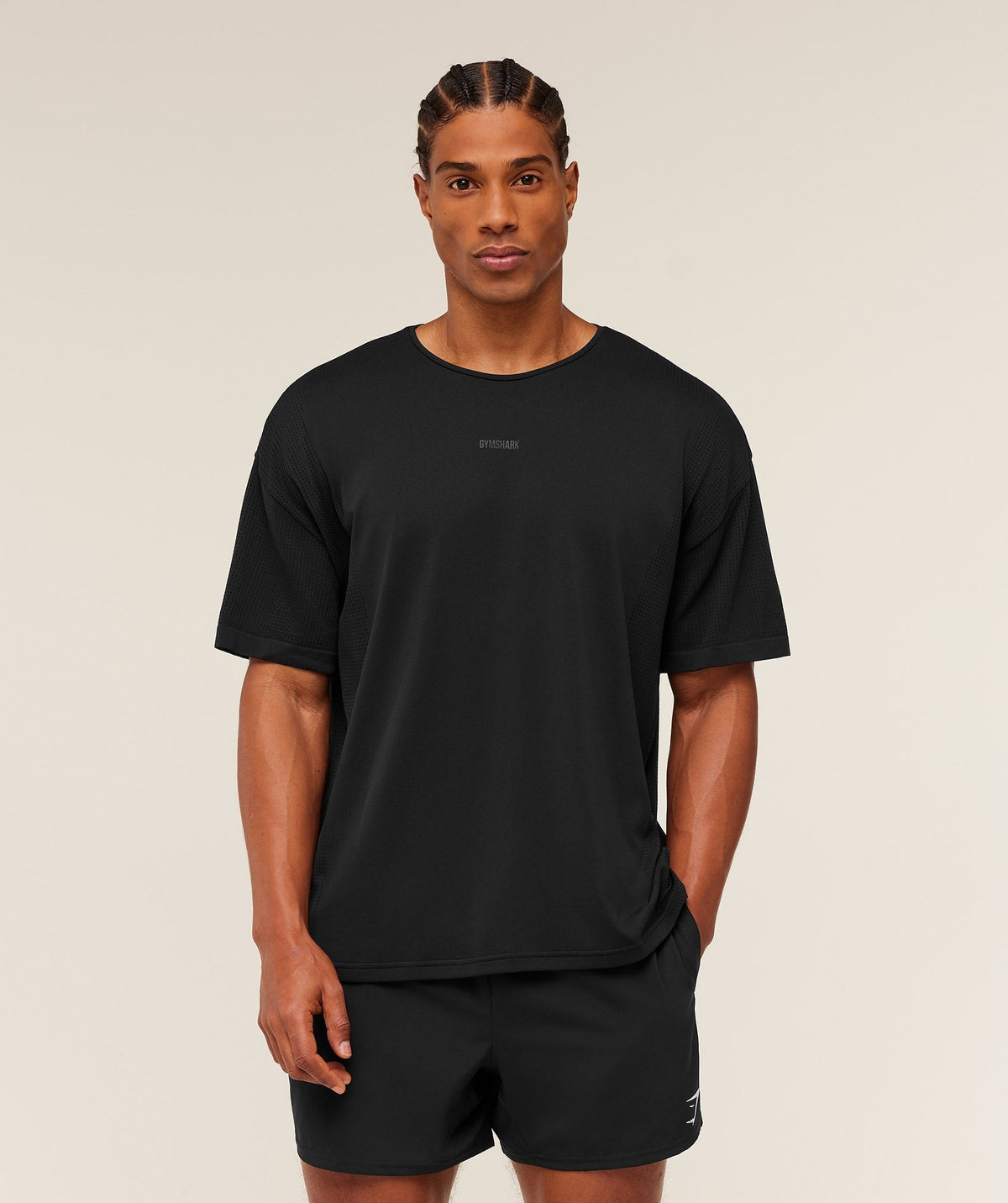 Gymshark Distance Seamless Tee - Black