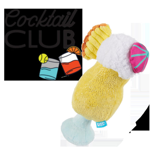 Cocktail Club, Plush Cocktail Monthly Dog Toys