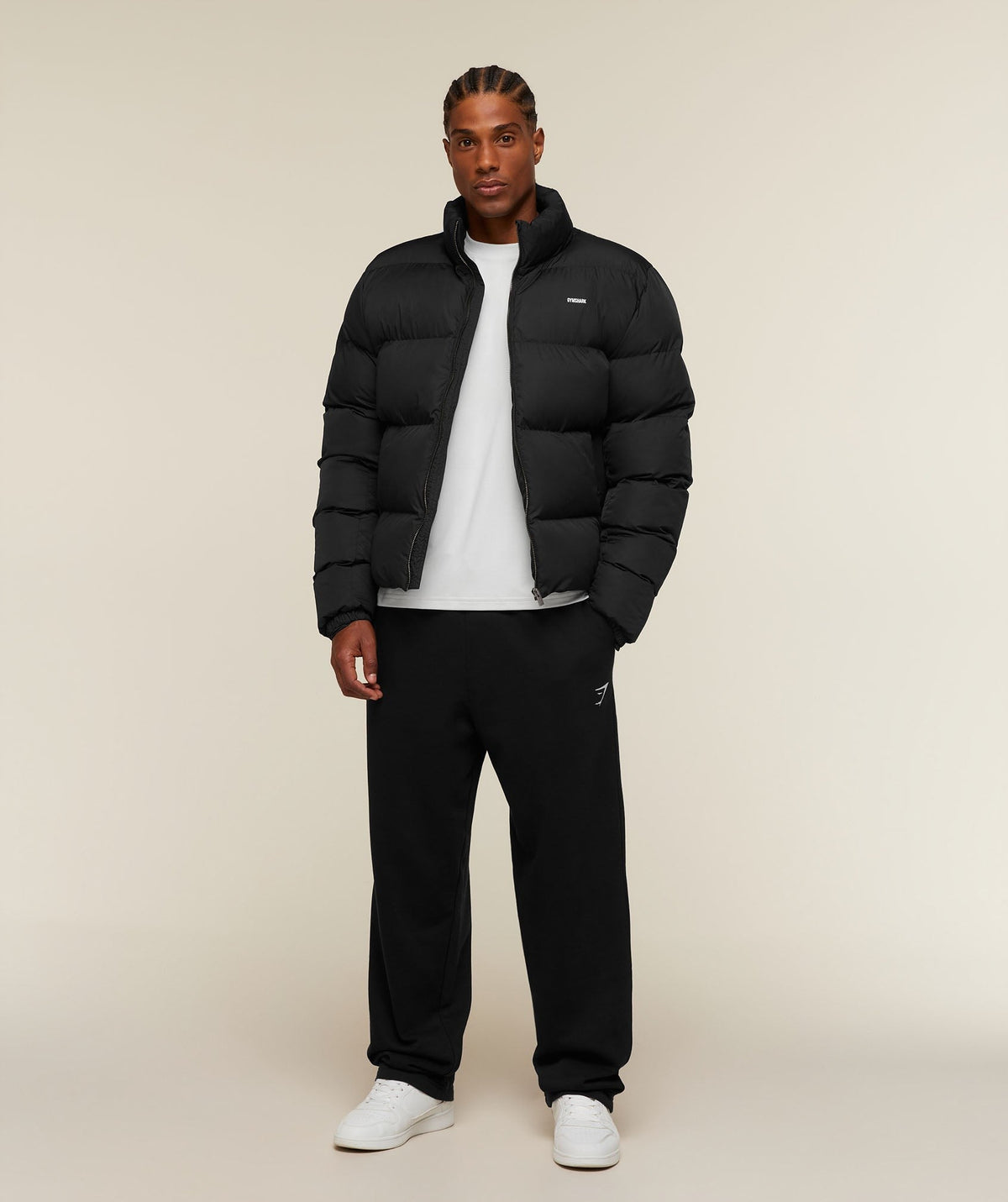 Gymshark Puffer Jacket - Black