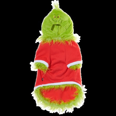 Grouchy Slouchy Grinch Costume & Toy Bundle For Super Chewer