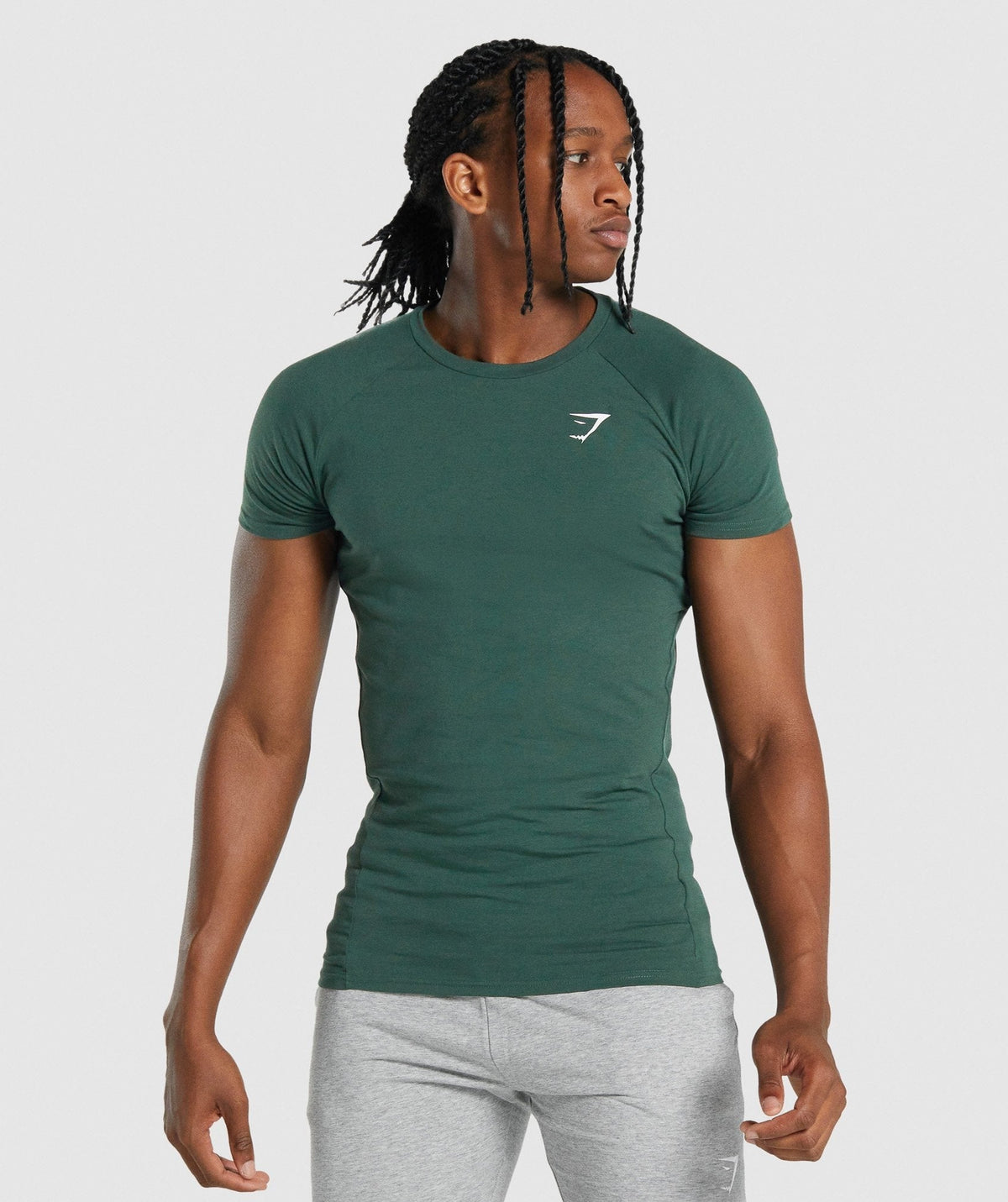 Gymshark Critical 2.0 Tee - Dark Green