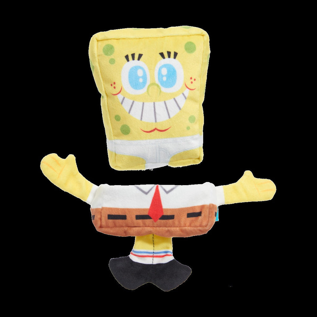 SpongeBob SquarePantsed Plush Multi-Part + Enrichment Dog Toy