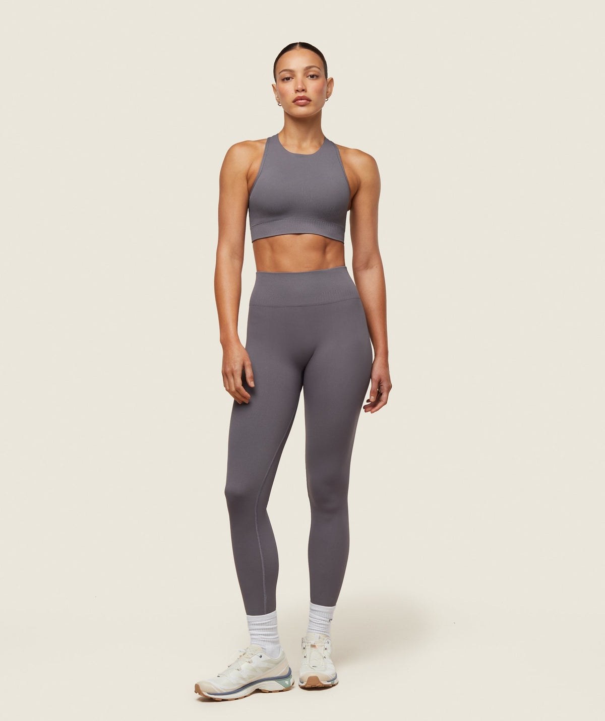 Gymshark Everywhere Seamless Sports Bra - Brushed Grey