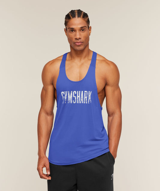 Gymshark Accent Tank - Force Blue