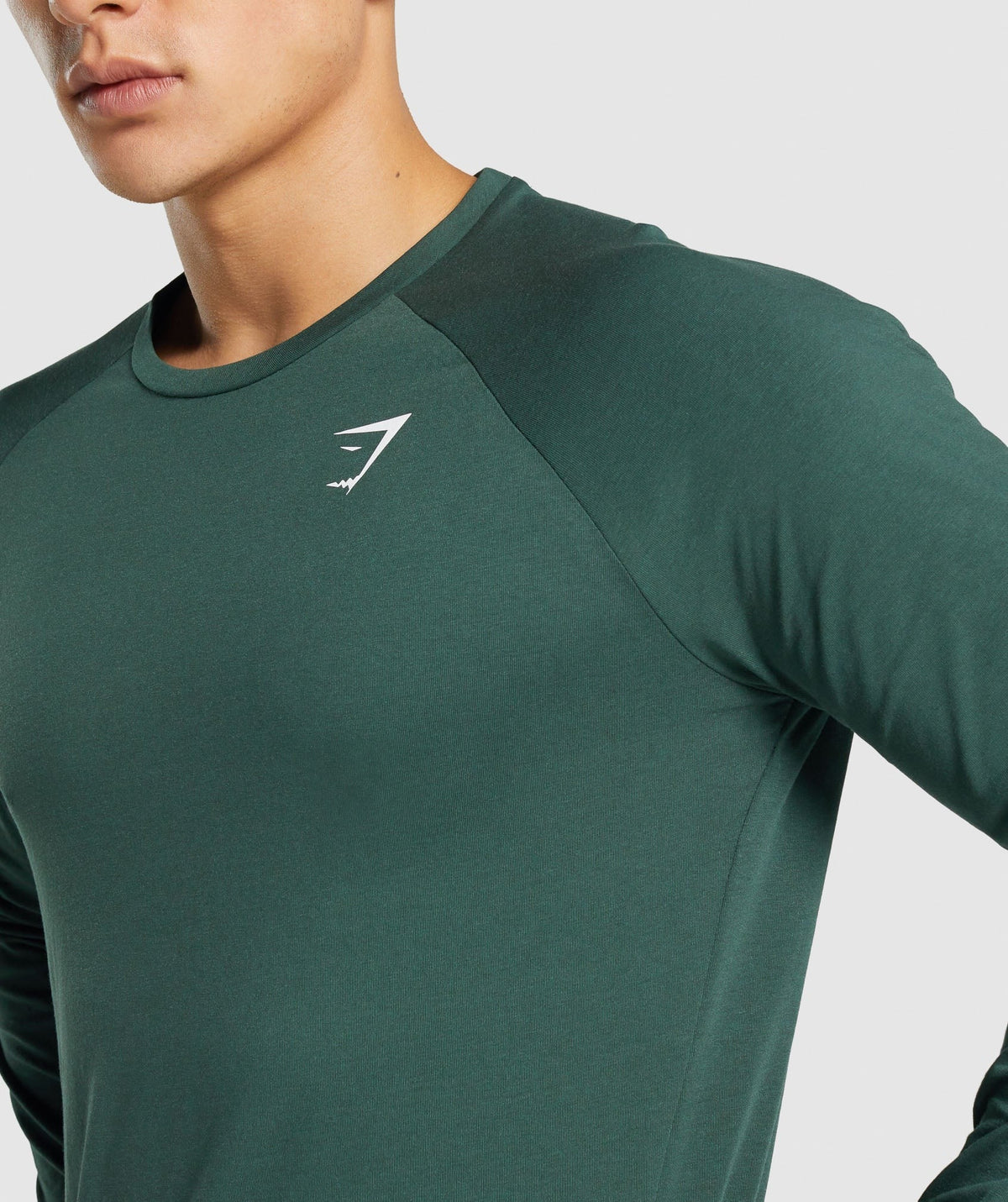 Gymshark Critical 2.0 Long Sleeve Tee - Dark Green
