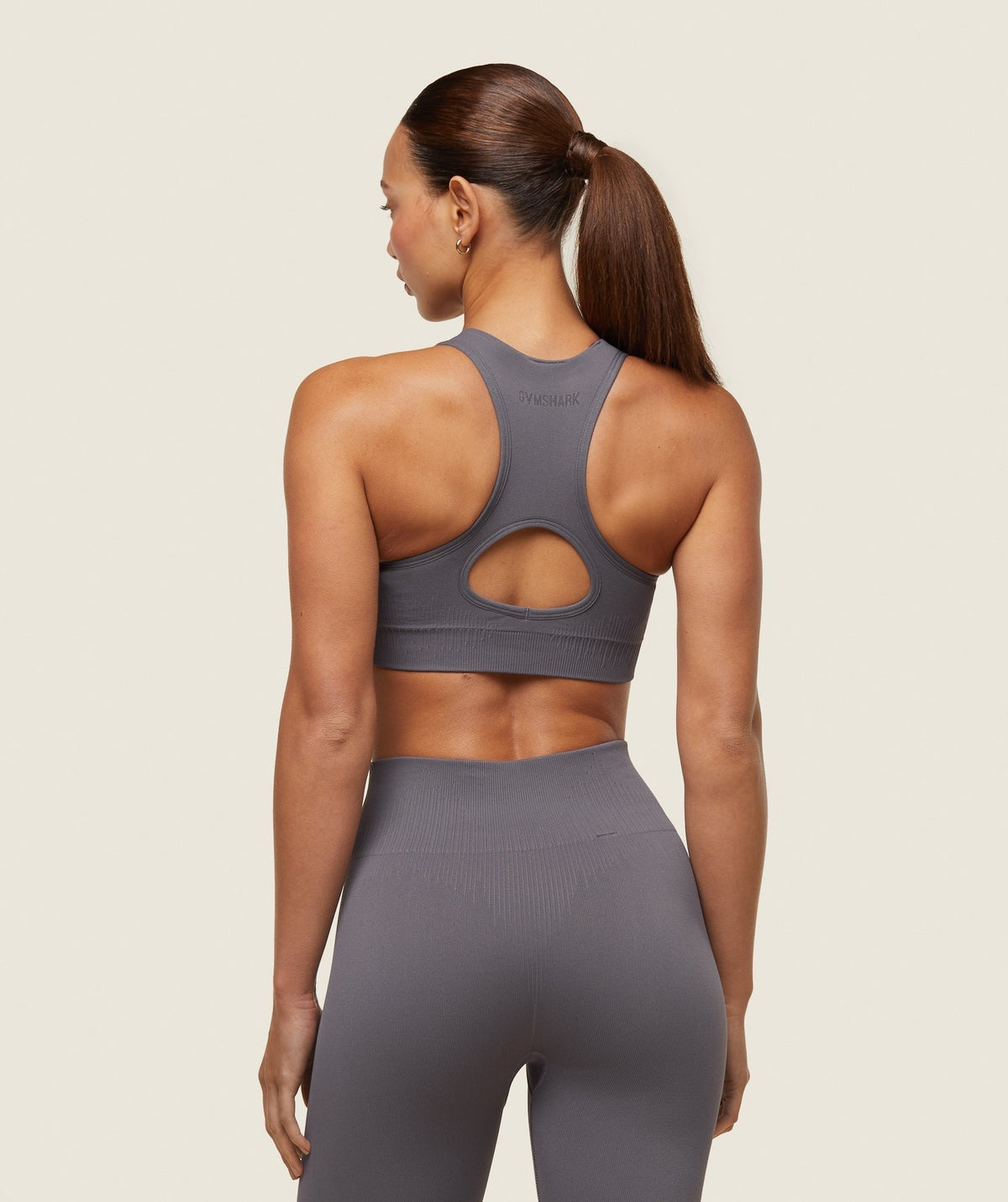 Gymshark Everywhere Seamless Sports Bra - Brushed Grey