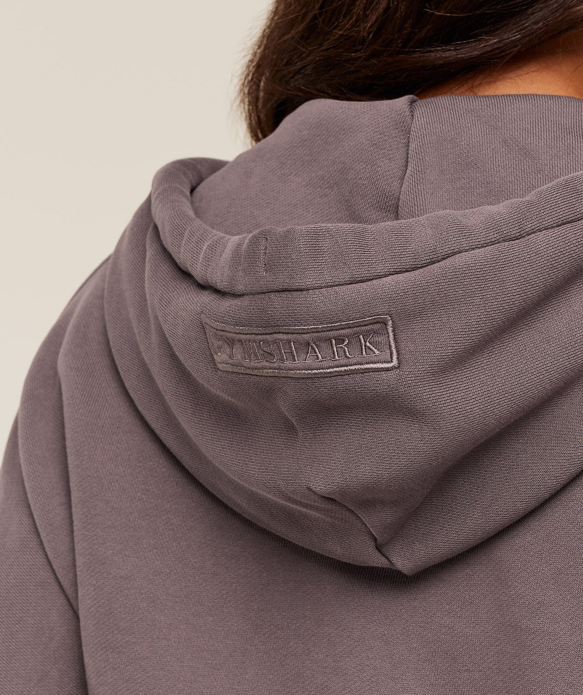 Gymshark Pump Zip Through Hoodie - Cool Brown/Wash