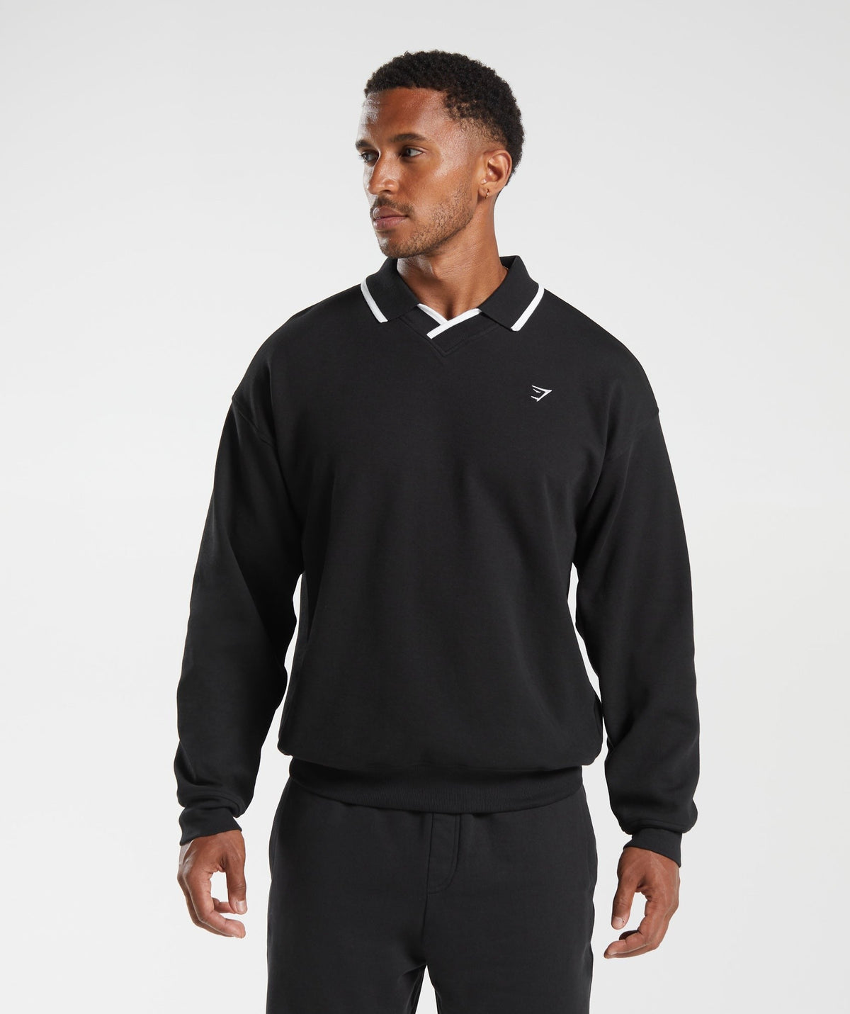 Gymshark Rest Day Street Polo - Black