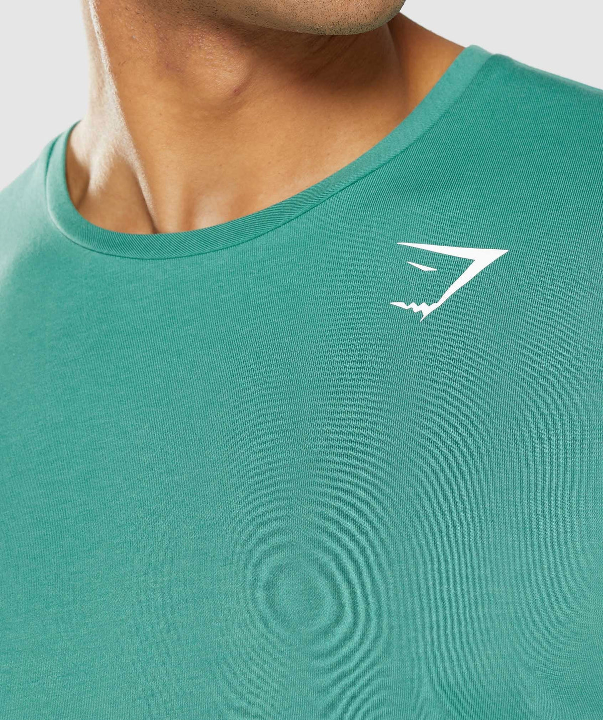 Gymshark Essential Long Sleeve Tee - Alpine Green