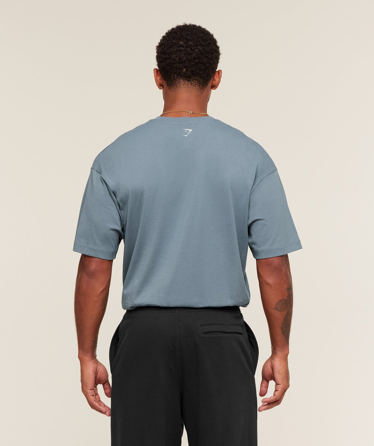Gymshark GS66 Tee - Iron Blue