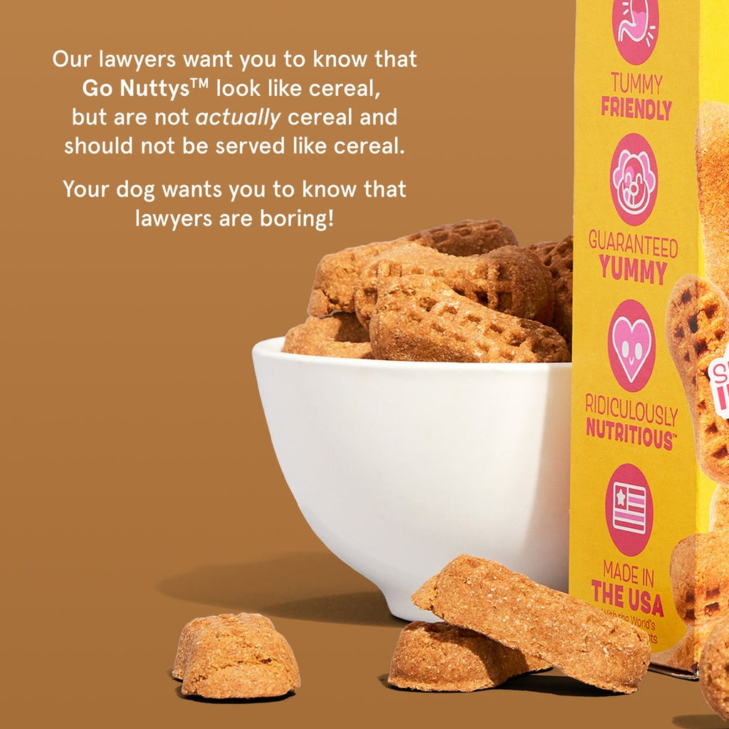 Go Nutty'sTM Peanut Cereal Dog Treats, 24 oz