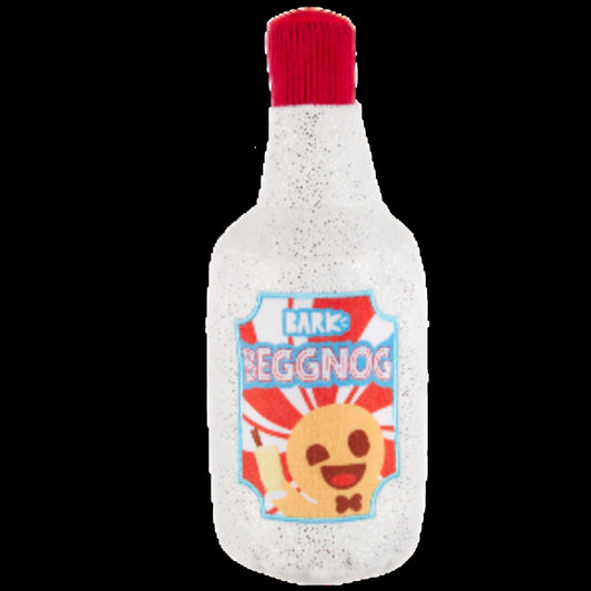 Spike's Beggnog Plush Dog Toy